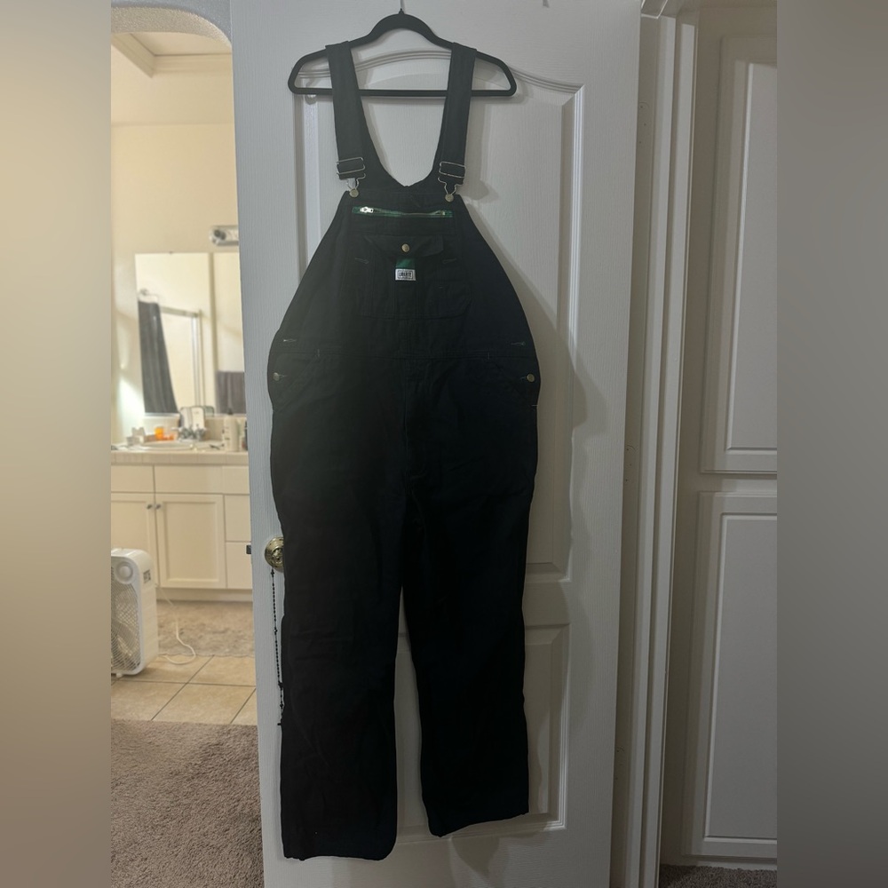 Liberty Men’s XL Black Overalls